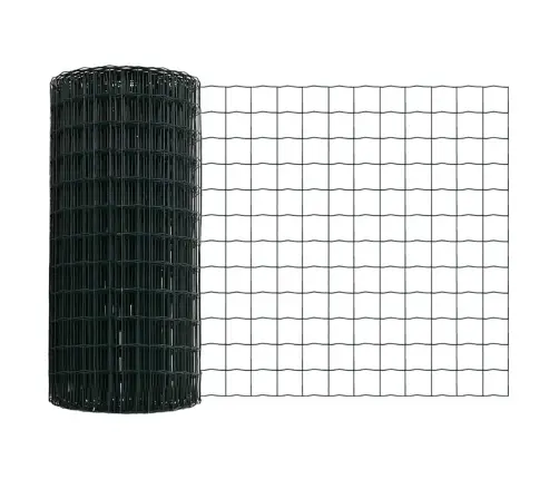 Eiro Žogs Ar 7 Balstiem 0.8X10M Cinkots Tērauds Zaļš Vidaxl