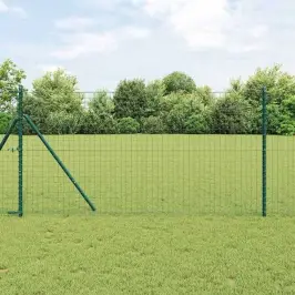 Žogs Ar Stabiem. Zaļa 1.2 X 10 M Tērauds Vidaxl