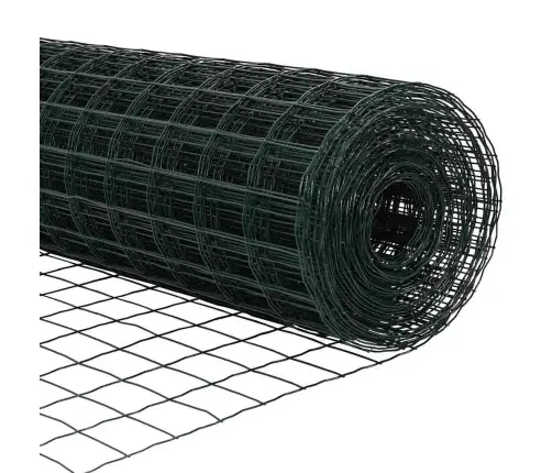 Eiropas Žogs Ar 7 Stabiem 0.8X10 M Cinkota Tērauda Zaļš Vidaxl