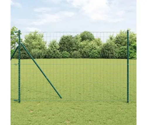 Eiro Žogs Ar 7 Balstiem 1.6X10 M Cinkots Tērauds Zaļš Vidaxl