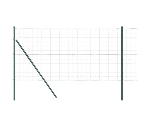 Tvora Su Stulpais Žalia 1 X 10 M Plienas