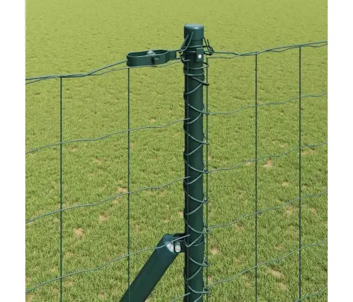 Eiro Žogs Ar 7 Stabiem 1.6X10 M Galvanizēts Tērauds Zaļš Vidaxl