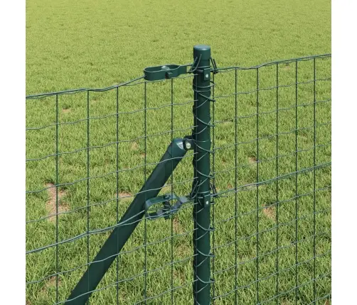 Tvora Su Stulpais Žalia 0.8 X 25 M Plienas Tvora Su Stulpais Žalia 0.8 X 25 M Plienas