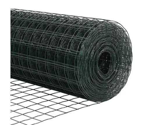 Tvora Su Stulpais Žalia 1.2 X 25 M Plienas