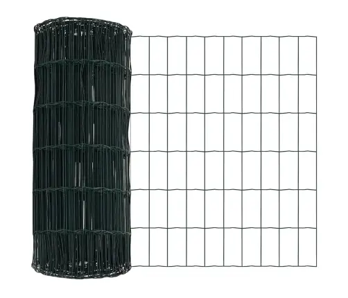 Tvora Su Stulpais Žalia 0.6 X 50 M Plienas