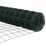Eiropas Žogs Ar 13 Balstiem 0.6X50 M Cinkota Tērauda Zaļais Vidaxl