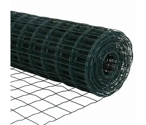 Eiropas Žogs Ar 7 Stabiem 0.4X10 M Cinkota Tērauda Zaļs Vidaxl