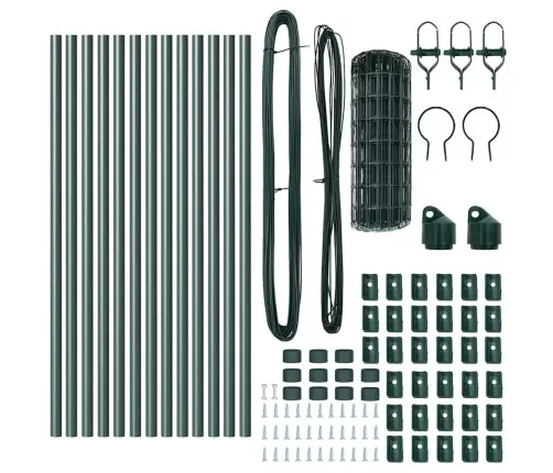 Aed Koos Postidega Roheline 0.4 X 25 M Teras