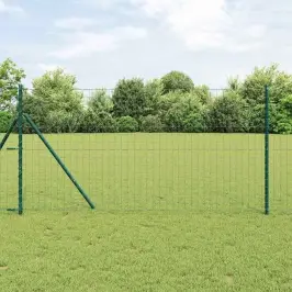 Žogs Ar Stabiem. Zaļa 1 X 25 M Tērauds Vidaxl