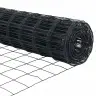 Eiropas Žogs Ar 7 Stabiem 1.2X10 M Cinkots Tērauds Pelēks Vidaxl