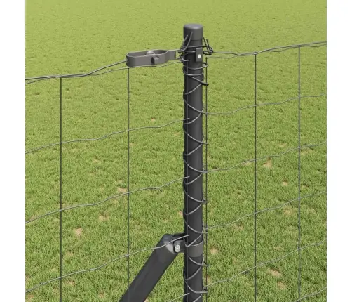 Tvora Su Stulpais Pilka 1.5 X 10 M Plienas