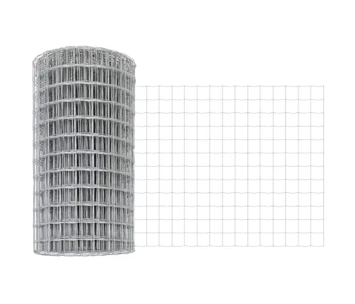 Eiro Žogs Ar 7 Stabiem 0.8X10 M Cinkots Tērauds Vidaxl