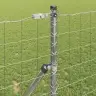 Aed Koos Postidega Hõbedane 1.2 X 10 M Teras Aed Koos Postidega Hõbedane 1.2 X 10 M Teras