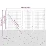 Aed Koos Postidega Hõbedane 1.2 X 10 M Teras Aed Koos Postidega Hõbedane 1.2 X 10 M Teras