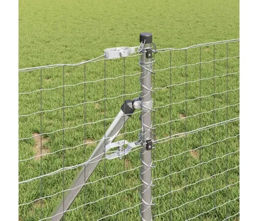 Tvora Su Stulpais Sidabro 0.8 X 25 M Plienas
