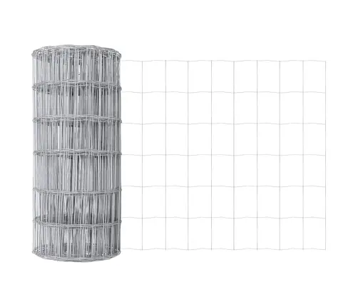 Aed Koos Postiga Hõbedane 0,6 X 25 M Terased Ja Pvc