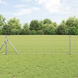 Tvora Su Stulpais Sidabro 0.8 X 25 M Plienas