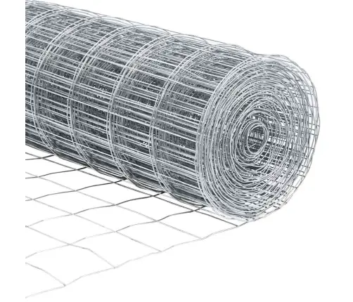 Tvora Su Stulpais Sidabro 0.4 X 50 M Plienas