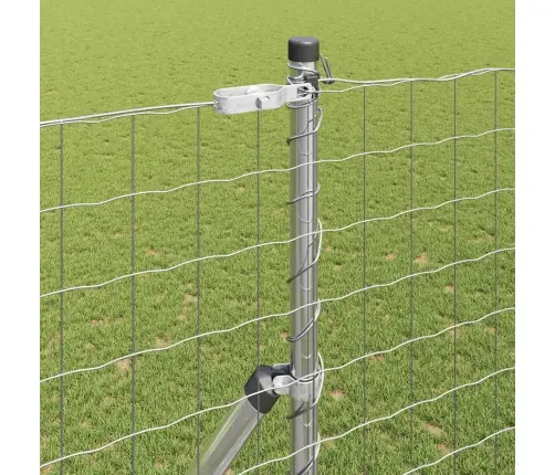 Eiropas Žogs Ar 7 Stabiem 1.5X10 M Cinkots Tērauds Vidaxl