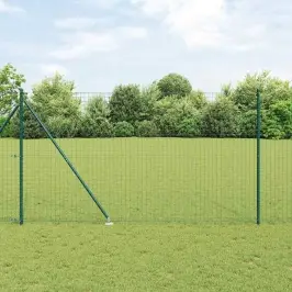 Žogs Ar Stabiem. Zaļa 1.5 X 10 M Tērauds Vidaxl