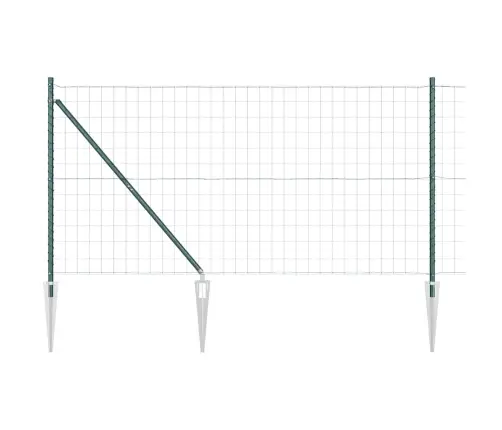 Aed Koos Postidega Roheline 1.2 X 10 M Teras