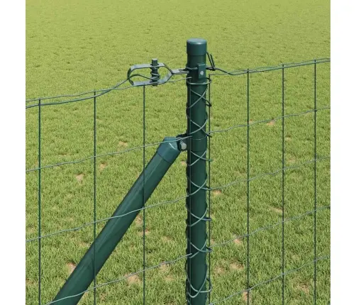 Eiro Žogs Ar 7 Pīķa Postenatūrām 1.4X10 M Cinkota Tērauda Zaļš Vidaxl