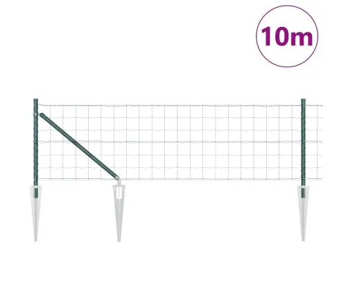 Aed Koos Postidega Roheline 0.8 X 10 M Teras