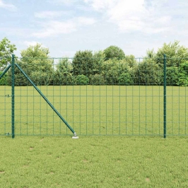 Tvora Su Stulpais Žalia 1 X 10 M Plienas