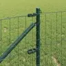Tvora Su Stulpais Žalia 0.8 X 10 M Plienas