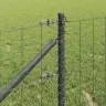 Eiro Žogs Ar 7 Spike Laukiem 1X10 M Cinkots Tērauds Pelēks Vidaxl