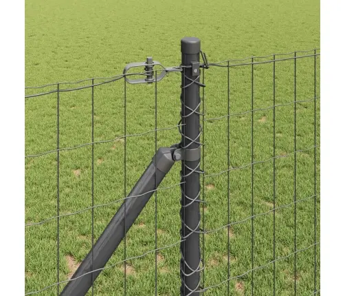 Tvora Su Stulpais Pilka 1.2 X 25 M Plienas