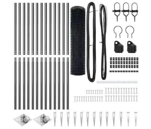 Aed Koos Postidega Hall 1.2 X 25 M Teras