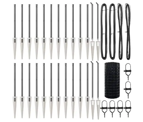 Aed Koos Postidega Hall 0.6 X 50 M Teras