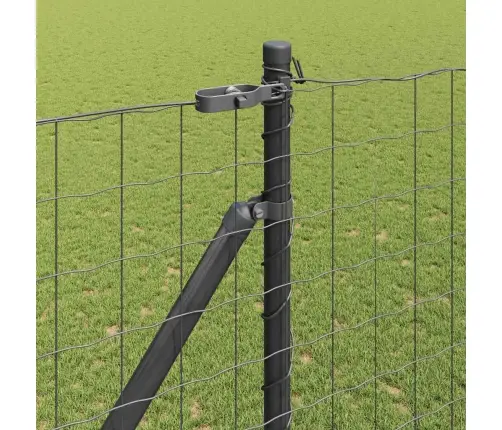 Tvora Su Stulpais Pilka 1.6 X 10 M Plienas