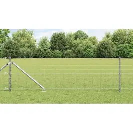Žogs Ar Stabiem. Sudraba 0.8 X 10 M Tērauds Vidaxl