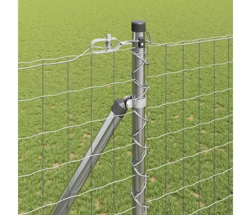 Tvora Su Stulpais Sidabro 1,6 X 10 M Plienas