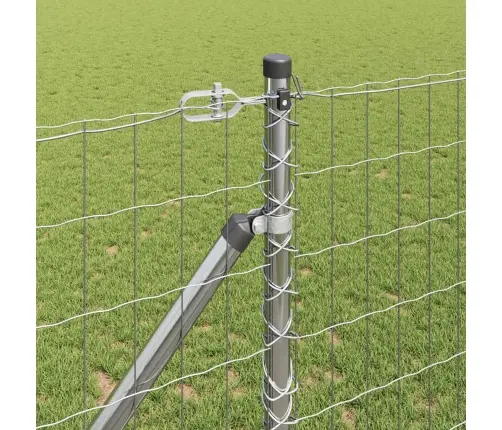 Tvora Su Stulpais Sidabro 1,2 X 10 M Plienas