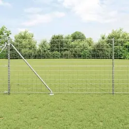 Aed Koos Postidega Hõbedane 1.4 X 10 M Teras