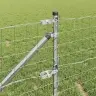 Vidaxl Euro Žogs Ar 7 Iegremdētām Kolonnām 0.6X10 M Cinkots Tērauds