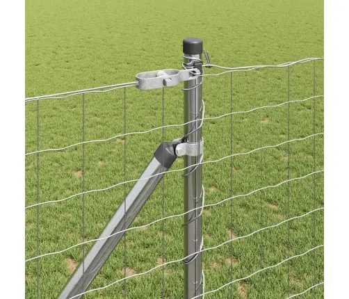 Eiropas Žogs Ar 7 Spicēm 1.2X10 M Cinkota Tērauda Vidaxl