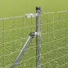 Aed Koos Postidega Hõbedane 1.5 X 10 M Teras