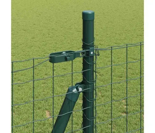 Eiropas Žogs Ar 7 Flangētiem Stabiem 1.4X10 M Cinkots Tērauds Vidaxl