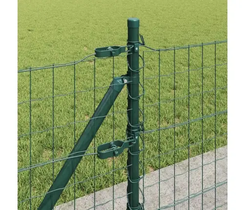 Eiropas Žogs Ar 7 Flangotiem Stabiem 0.6X10 M Cinkots Tērauds Vidaxl