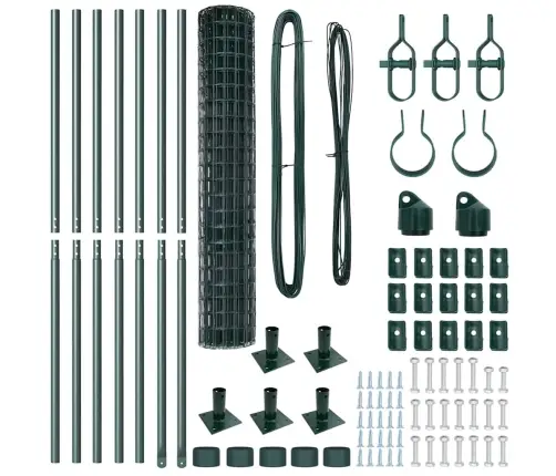 Aed Koos Postidega Roheline 1.6 X 10 M Teras