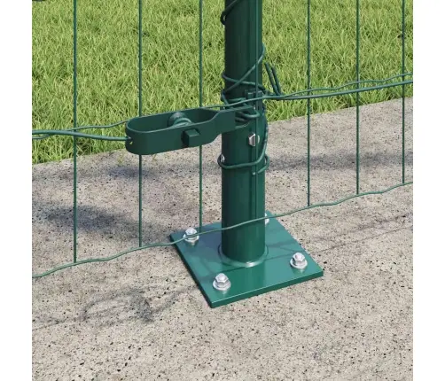 Euro Žogs Ar 7 Stiprinājuma Stabiem 1.2X10 M Cinkots Tērauds Vidaxl