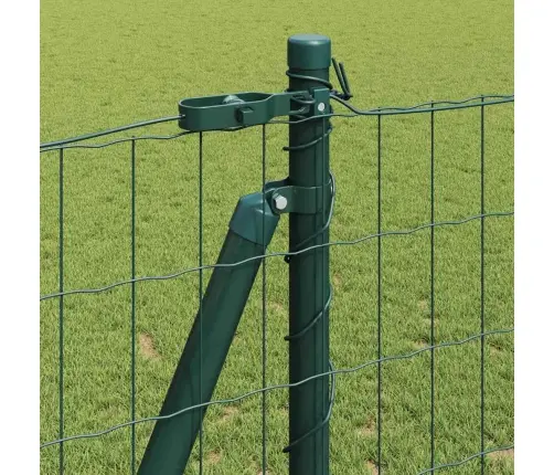 Euro Žogs Ar 7 Stiprinājuma Stabiem 1.2X10 M Cinkots Tērauds Vidaxl