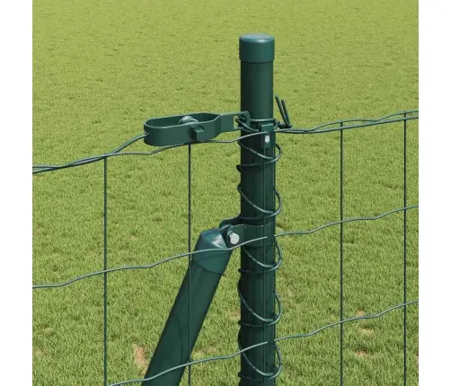 Tvora Su Stulpais Žalia 1,2 X 25 M Plienas Ir Pvc