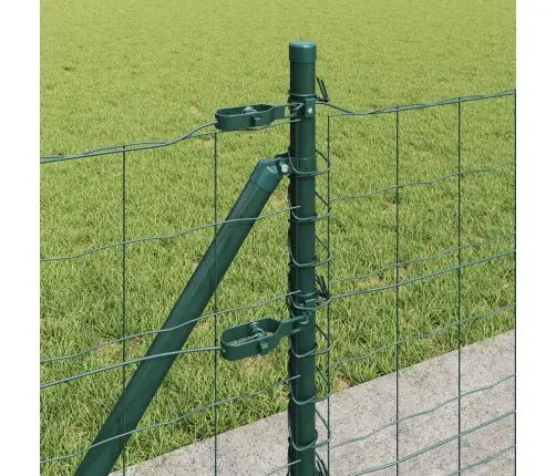 Tvora Su Stulpais Žalia 0.6 X 50 M Plienas