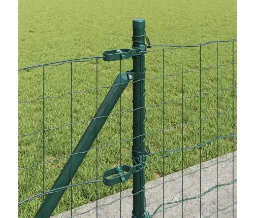 Eiropas Žogs Ar 7 Flangētiem Balstiem 0.6X10 M Cinkota Tērauda Vidaxl