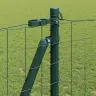 Euro Žogs Ar 7 Flangiem 1.2 X 10 M Cinkota Tērauda Vidaxl